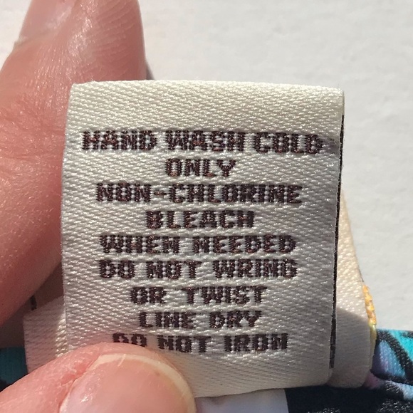 Vintage MUDD Ruffle Bikini Bottom Snake Print XL - Picture 5 of 6